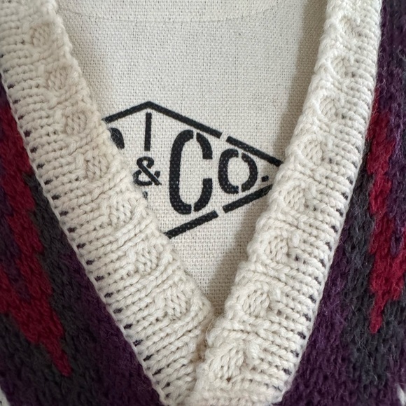 Killah Miss sixty 90s vintage rare boho  knit Sweater, hoodie ptp 16” length 24” - Picture 4 of 11